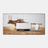 US BATTLE TANK - M1エイブラムス デスクマット (キーボード&マウス)