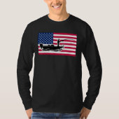 US Boat Fishing Tシャツ (正面)