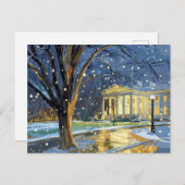 US Capitol Hill Christmas Postcard  ポストカード (正面/裏面)