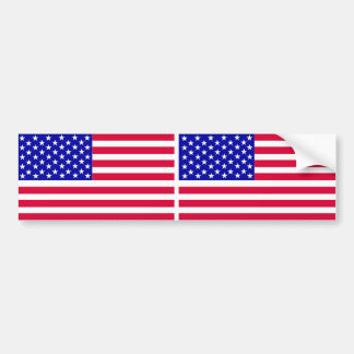US CAR FLAG, Sticker バンパーステッカー