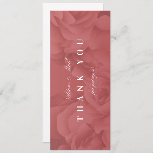 Us Cardに参加していただき、ありがとうございます | アグエレガントラティ 招待状 (正面/裏面)