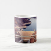 US Clark County Nevada - Mohave County Arizona - コーヒーマグカップ (中央)