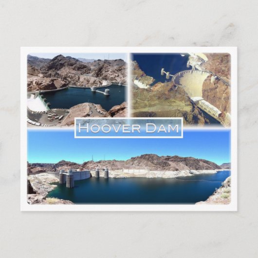 US Clark County Nevada - Mohave County Arizona - ポストカード (正面)