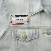 US Constitution and Flag 名札 (インサイチュ)