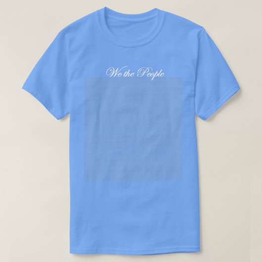 Us Constitution And The Bill Of RightsPatriotic Te Tシャツ (デザイン正面)