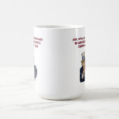 US: Countries Whose Regimes We Changed Owe Us One コーヒーマグカップ (中央)