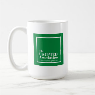 US CPTED Association Member 15 oz Coffee Mug コーヒーマグカップ
