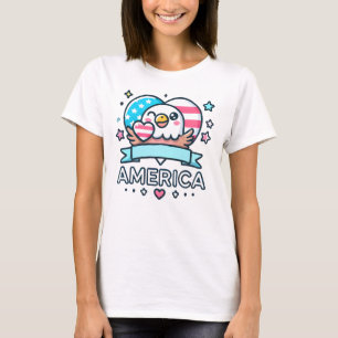 US CUTE EAGLE Tシャツ