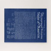 US Declaration of Independence ジグソーパズル (横)
