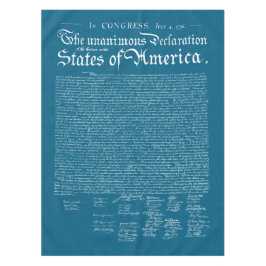 US Declaration of Independence テーブルクロス