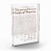 US Declaration of Independence フォトブロック (左)