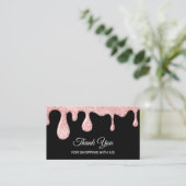 Us Dripsのショッピングバラ爪、 ネイル 名刺 (スタンド正面)