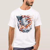 US EAGLE DESIGN Tシャツ (正面)