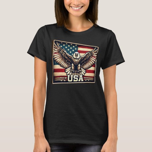 US EAGLE Picture Frame Tシャツ (正面)