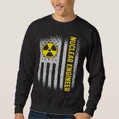 US Flag Nuclear Engineer スウェットシャツ (正面)