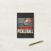 US Flag Pickleball ポストイット (デスク上)