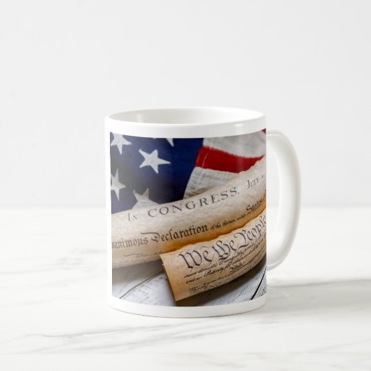 US Founding Documents コーヒーマグカップ (正面右)