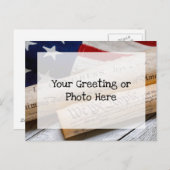 US Founding Documents ポストカード (正面/裏面)