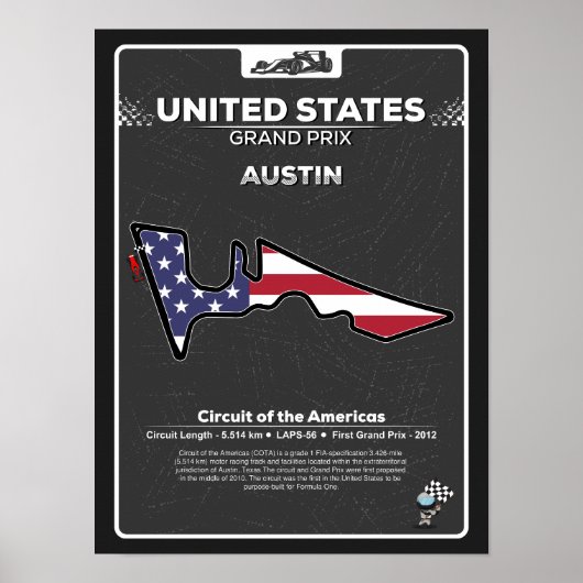 US GPポスター ポスター (正面)