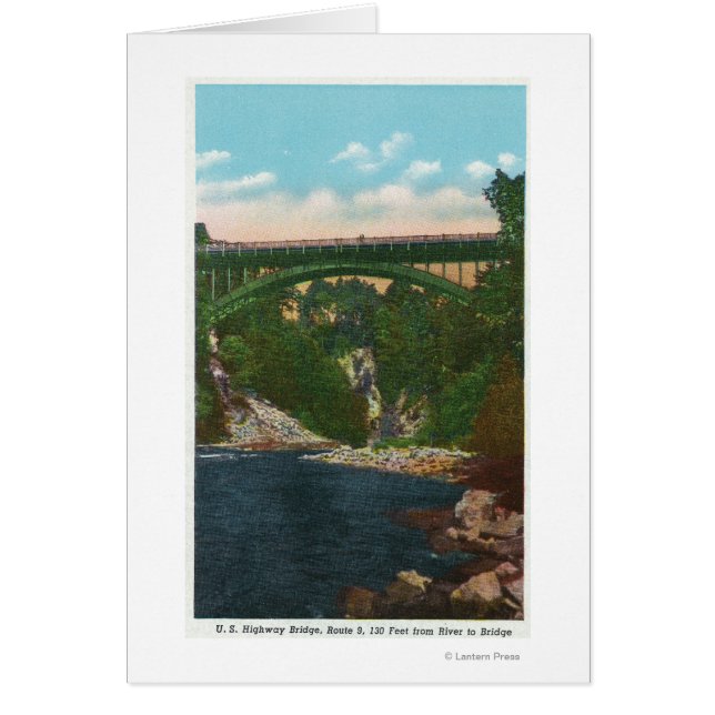 US Hwy Bridgeのビュー、ルート9 (正面)