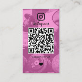 Us Instagramパーソナルフィットネストレーナーとの接続 名刺 (裏面)