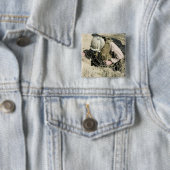 US Marineが穴を飛び降りる 缶バッジ (インサイチュ)