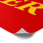 US Marine Official Seal - Mother ポスター (角)