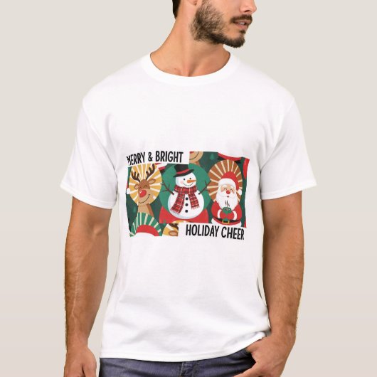 🎄👕 US Market Favorite · Christmas T-shirt Printi Tシャツ (正面)