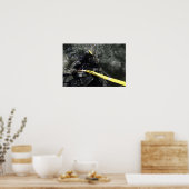 US Navy Diver gets ready to start his dive ポスター (キッチン)