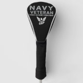 US Navy Veteran Honor Courage Commitment ゴルフヘッドカバー (正面)