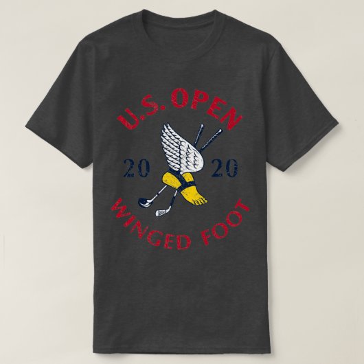 US OPEN GOLF WINGED FOOT 2020 Tシャツ (デザイン正面)