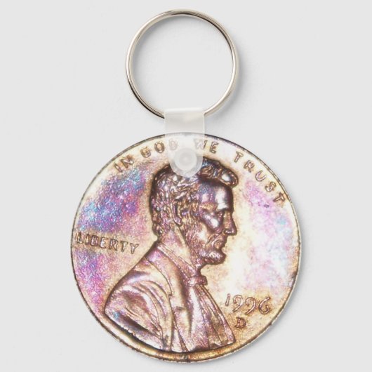 US Penny Copper Coin キーホルダー (正面)