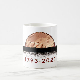 US Penny mug コーヒーマグカップ