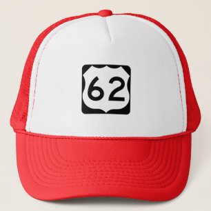 US Route 62標識 キャップ