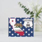 US Route 66 Californiaポストカード ポストカード (スタンド正面)