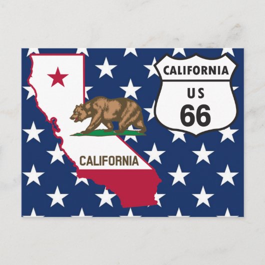 US Route 66 Californiaポストカード ポストカード (正面)