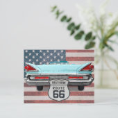 US Route 66 Travel Postcard ポストカード (スタンド正面)