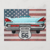 US Route 66 Travel Postcard ポストカード (正面)