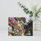 US Route 66 Travel Postcard ポストカード (スタンド正面)