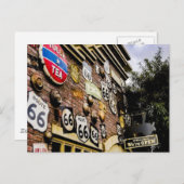US Route 66 Travel Postcard ポストカード (正面/裏面)