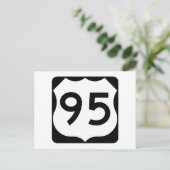 US Route 95標識 ポストカード (スタンド正面)