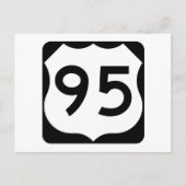 US Route 95標識 ポストカード (正面)