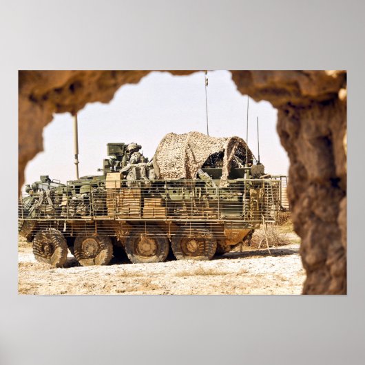 US Soldiers conduct a combat patrol in Afghanis ポスター (正面)