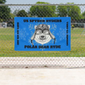 US SPYDER RYDERS - シロクマRydeバナー 横断幕 (インサイチュ)