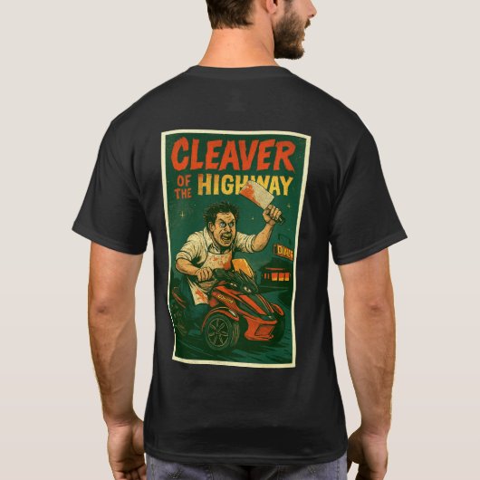 US Spyder Ryders - Cleaver Of The Highway Tシャツ (裏面)