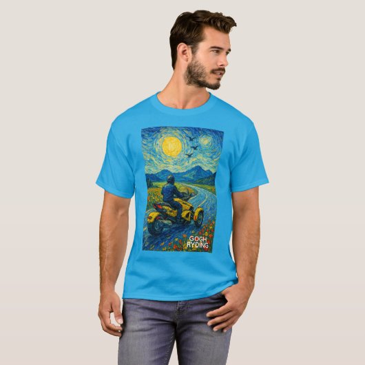 US Spyder Ryders - Gogh Ryde 01 Tシャツ (正面フル)