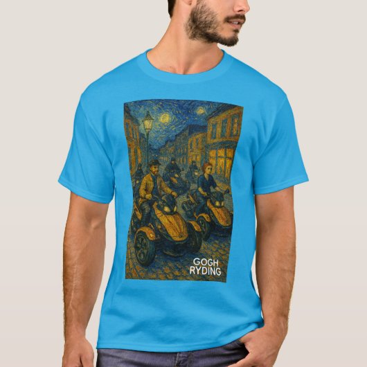 US Spyder Ryders - Gogh Ryde 02 Tシャツ (正面)