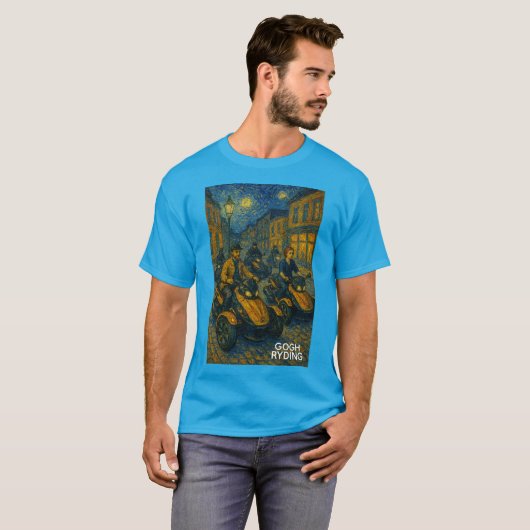 US Spyder Ryders - Gogh Ryde 02 Tシャツ (正面フル)