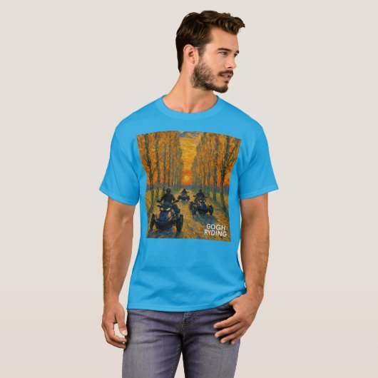 US Spyder Ryders - Gogh Ryde 04 Tシャツ (正面フル)