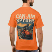 US Spyder Ryders - Lean Into It. Tシャツ (裏面)